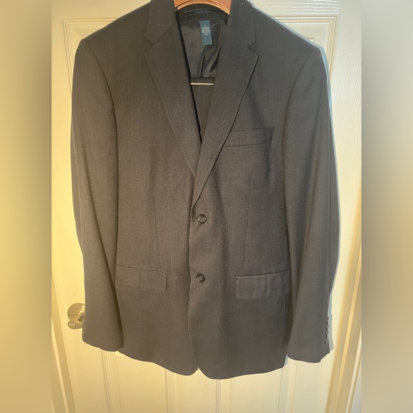 Perry Ellis 3 pieces Suit 40R / pants 34x32 - Picture 1 of 10